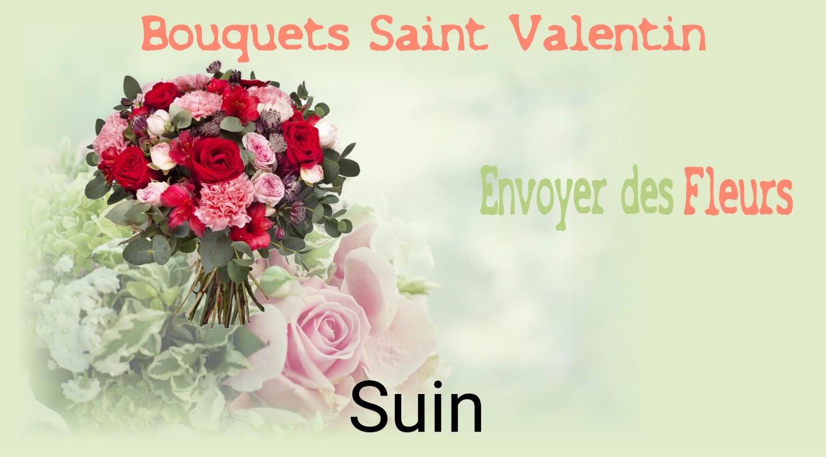 Roses de Saint-Valentin livrées à Suin